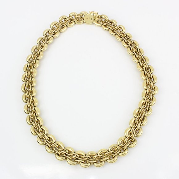 H.W. Burdick Co. Accessories Vintage 8k Yellow Gold Fancy Chain